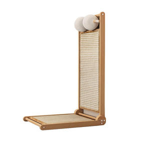 L-förmiges Katzen-Kratzbrett aus Natürlichem Sisal, Drehbares und Faltbares Katzen-Kratzpad, Katzen-Kratzbett zum Möbelschutz - Product Image 1