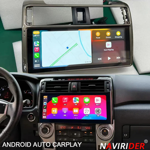 สำหรับ Toyota 4Runner ปี 2009-2019 หน้าจอแอนดรอยด์ เครื่องเล่นมัลติมีเดียในรถยนต์ เครื่องเล่นวิดีโอ สเตอริโอ ระบบนำทาง GPS รองรับ Carplay เครื่องเสียงติดรถยนต์ วิทยุในรถยนต์ - Product Image 1