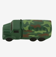 Vente chaude pas cher logo personnalisé promotionnel imprimé Camouflage camion militaire jouets anti-stress