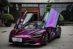 Rouleaux d'enveloppe de voiture violet foncé brillant Film décoratif de voiture de teinte de vinyle <span class=keywords><strong>à</strong></span> la meilleure qualité en Offres Spéciales - Product Image 2