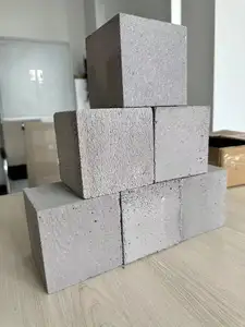 Construção de blocos pré-fabricados AAC Construção de tijolos de areia-cal de concreto