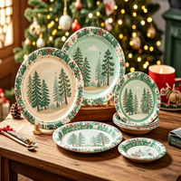 Assiettes carrées de luxe jetables en bagasse pour fêtes - Multifonctionnelles, imperméables et compatibles micro-ondes - Offre spéciale