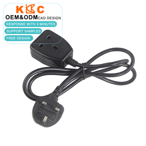 Anh tiêu chuẩn <span class=keywords><strong>bs1363</strong></span> 13A Nam Nữ Ổ cắm Adapter-Nhiệm vụ nặng nề PC + ABS vật liệu chống cháy, 250V AC - Product Image 4