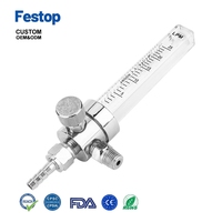 WL-12 buisvormige NPT1/4 koperen flowmeter gasmeetinstrument testgereedschap voor flowmeter