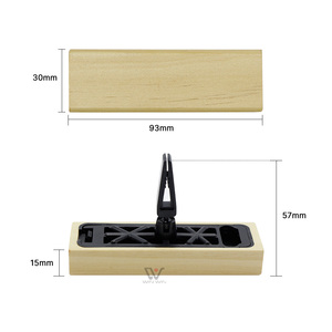 Diffuseur d'huiles essentielles pour voiture en bois, design populaire 2027, membrane respirante, aromathérapie - Product Image 3