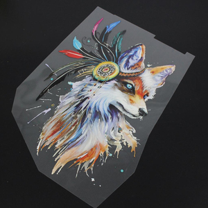 Tùy Chỉnh Screenprint Màn Hình In Ấn Truyền Sticker Nhà Sản Xuất Thiết Kế Mẫu Logo Plastisol Truyền Nhiệt Cho T-shirt - Product Image 2