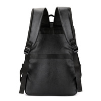 Nouveau style sac à dos pour ordinateur portable en PU, grande capacité, imperméable, tendance, pour voyages et trajets quotidiens, extensible