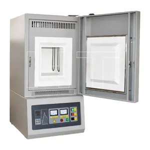 HT 1600C ceramic muffle furnace laboratory furnaces with MoSi2 heating element