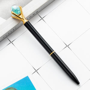 Bolígrafo de Metal con Diamantes al por Mayor con Logotipo Personalizado para Estudiantes Creativos - Product Image 6