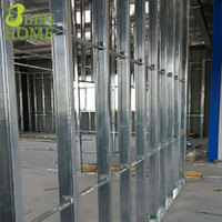 Cadre mural métallique flexible et polyvalent, panneau et montant métalliques pour cloison de bureau