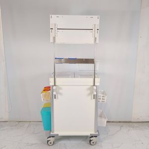 Y tế điều dưỡng giỏ hàng với thuốc ngăn, đa ngăn kéo và phân loại giỏ thuận tiện để di chuyển - Product Image 4