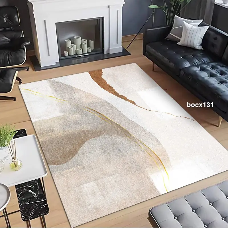 Hot Sale Modern Design Living room Carpet Large Size Dining room Mat Faux Fur wool Plain Center Area Floor Rugs