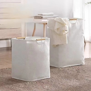 Keranjang cucian kotor, keranjang penyimpanan tahan air kapasitas besar, ember penyimpanan mainan pakaian rumah tangga lipat - Product Image 6