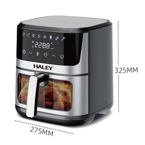 हैली वन टच डिजिटल नियंत्रण इलेक्ट्रिक एयर फ्रायर आधुनिक वर्ग प्लास्टिक फ्रेंच फ्राइज़ चिकन ओवन रसोई घर के होटल - Product Image 6