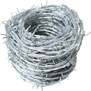 <span class=keywords><strong>Fil</strong></span> barbelé galvanisé à chaud Lowa, directement de l'usine, 1,55 mm, 1,6 mm, 1,7 mm, 1,8 mm, <span class=keywords><strong>fil</strong></span> de fer rasoir par rouleau, <span class=keywords><strong>bobine</strong></span> de <span class=keywords><strong>fil</strong></span> barbelé, maille de <span class=keywords><strong>fil</strong></span> barbelé - Product Image 1