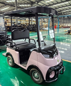 Carrito de Golf Club Car de 4 Plazas, Carrito Elevado de 2-4 Asientos con Baterías - Product Image 2