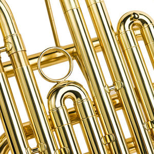 JinBao <span class=keywords><strong>Instrument</strong></span> à vent Corno-m JBFH-700 Hornerner Baltopha <span class=keywords><strong>Cor</strong></span>-s Trombone à clé unique en Si bémol en laiton - Product Image 3