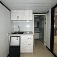 Maison conteneur moderne pliable et extensible, étanche, à assemblage rapide, pour villa mobile, cabane, magasin, dortoir, supermarché, espace de vie, chambre