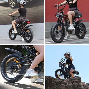 จักรยานไฟฟ้า AVDL BIKE A50 20 รุ่น All-Terrain มอเตอร์ 250W ความเร็ว 25 กม./ชม. แบตเตอรี่ 48V 14.25Ah ระยะทาง 60-120 กม. สีดำ สำหรับทุกสภาพพื้นผิว 250W - Product Image 2