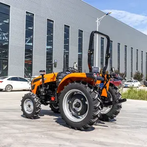 Tarım makinesi ekipmanları ön kova mini traktörler 4 silindirli motor 35hp traktör