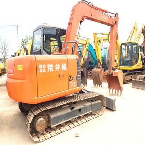 HITACHI รถขุดรถขุดตีนตะขาบ ZX70 ZX70ฮิตาชิ ZX70รถขุดตีนตะขาบสภาพดี - Product Image 1