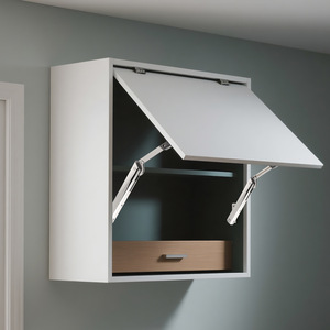 Barra de Soporte Little Elf, Resistente, para Puertas de Armario, Niquelada, de Acero Laminado en Frío, para Uso en Armarios - Product Image 1