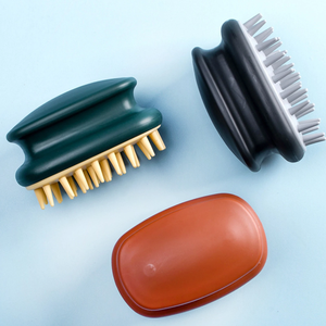 Brosse de massage du cuir chevelu en silicone, peignes pour nettoyer le cuir chevelu, exfoliant, favorise la croissance des cheveux, entièrement naturel - Product Image 3