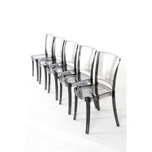 Lucienne Silla de malla moderna Llama transparente Gancho rojo Apilable Conferencia Comedor Silla Tela PP Silla de reunión LCT000 _ ros - Product Image 3