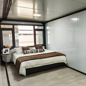 Casa Modular Portátil Plegable de Lujo de 20 Pies/40 Pies, Contenedor Prefabricado con Sala de Estar, Dormitorio y Taller - Product Image 5