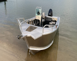 KINOCEAN bateau de vitesse Simple en Aluminium bon marché avec une petite <span class=keywords><strong>Console</strong></span> à vendre - Product Image 4