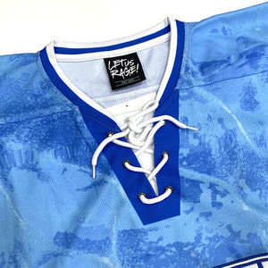 เสื้อกีฬาฮ็อกกี้ออกแบบได้ตามต้องการแบรนด์แฟชั่นสตรีทดีไซน์คลาสสิกเสื้อกีฬาฮอกกี้น้ำแข็ง - Product Image 3