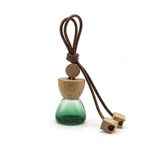 <b>Car</b> Aroma <b>Diffuser</b> <b>Bottle</b> With Wooden Cap And Glass Vessel For <b>Car</b> Interior Decoration Dual Use Home And Vehicle - Product Image 4