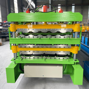 Petit pain Offre Spéciale de panneau de toit de trois couches formant la machine tuile automatique en métal faisant la machine - Product Image 4