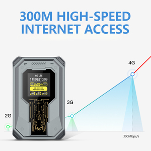 DNXT Mới 4G Di Động Xách Tay Wifi <span class=keywords><strong>Router</strong></span> Không Dây mifis 4000MAh 4G <span class=keywords><strong>Router</strong></span> Với Khe Cắm Thẻ Sim Phổ - Product Image 3