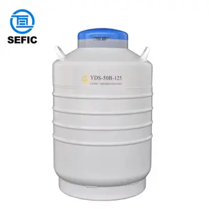 Tanque de nitrógeno líquido 10L/20L/30L/50L Cilindro de gas de nitrógeno líquido para transporte