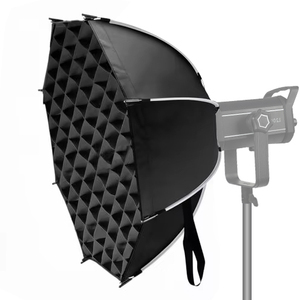 Sac de transport octogonal de 25,6 pouces pour grille diffuseur, compatible avec les flashs photo 120d <span class=keywords><strong>Godox</strong></span> <span class=keywords><strong>SL60w</strong></span> et Q4 - Product Image 1