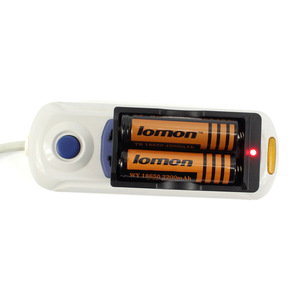 Luomen Highlights <b>18650</b> Dual Slot Lithium Battery <b>Charger</b> Concealed Prongs Standard Battery Charging Stand - Product Image 3