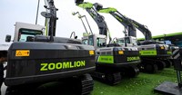 Excavatrice sur chenilles hydraulique moyenne Zoomlion ZE205E de 20 tonnes, fabriquée en Chine