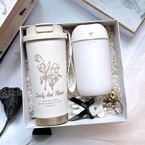 Ensemble tasse à café et batterie externe personnalisée avec logo Muguet, cadeau littéraire pour la Saint-Valentin, commémoration de voyage, nouveauté - Product Image 5