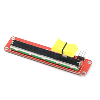 Potentiomètre à glissière Module linéaire 10K double sortie pour bloc électronique Arduin0 AVR