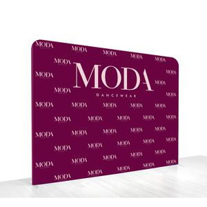 Nouveau cadre d'affichage tubulaire en tissu tendu de marque d'usine, pliable, portable, modulaire, étanche, pour stand de toile de fond et bannière d'exposition - Product Image 1