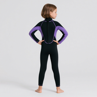 Conception personnalisée 2.5mm combinaison néoprène à manches longues écologique pour enfants plongée natation surf