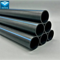 Tuyaux d'égout ronds en HDPE OBOR et systèmes d'égout sous pression DN 400-1200 mm, anti-UV, flexibles, légers, usage industriel
