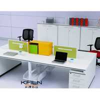 2026 KL-42 Venta al por mayor directa Patas de metal modernas para muebles Estación de trabajo de computadora Escritorio de oficina Modular Personalizable