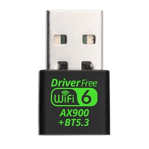 การ์ดเชื่อมต่อเครือข่ายไร้สาย USB 5G พร้อมเสาอากาศภายในกำลังขยายสูง ความเร็ว 900Mbps Wifi 6 Adapter 5.3 Wifi Dongle สำหรับ <span class=keywords><strong>Windows</strong></span> 10 <span class=keywords><strong>11</strong></span> - Product Image 2