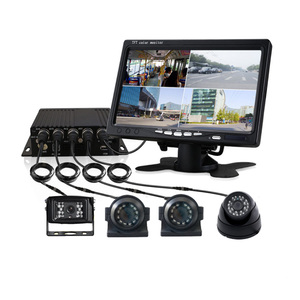 Sistema Mobile della videocamera di sicurezza del veicolo della macchina fotografica del Bus del camion dello schermo a 7 pollici del sistema di parcheggio del <span class=keywords><strong>DVR</strong></span> di <span class=keywords><strong>4</strong></span> canali del veicolo MDVR - Product Image 2