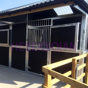 Temporäre Pferdesport kleine Pferd stabile Schiebetür Fertighaus Kits Haus Pferd Box stabile Scheunen Stall Front Panel Tür für Pferde - Product Image 2