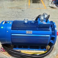 Moteur AC PMSM de 7,5 kW, moteur synchrone de 10 kW 15 kW, haute efficacité, 50 Hz, faible tension pour pompe et souffleur