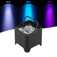 Mgolighting 4x18w RGBWAUV 6in1 Batterie Sans Fil Par Lumière pour Concert Fête Mariage Éclairage de Scène Parcan Lumière de Scène