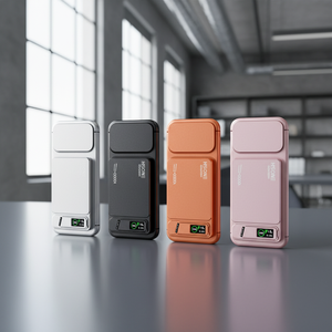 Banco de Energía Magnético de Emergencia LC1C2 de 5000mAh/10000mAh con Pantalla AI, Imanes N52, Carga 3 en 1 y Salida Rápida de 20W - Product Image 4